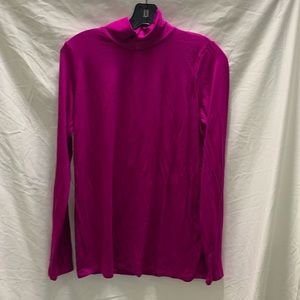 Eileen Fisher Mock Neck Long Sleeve Top